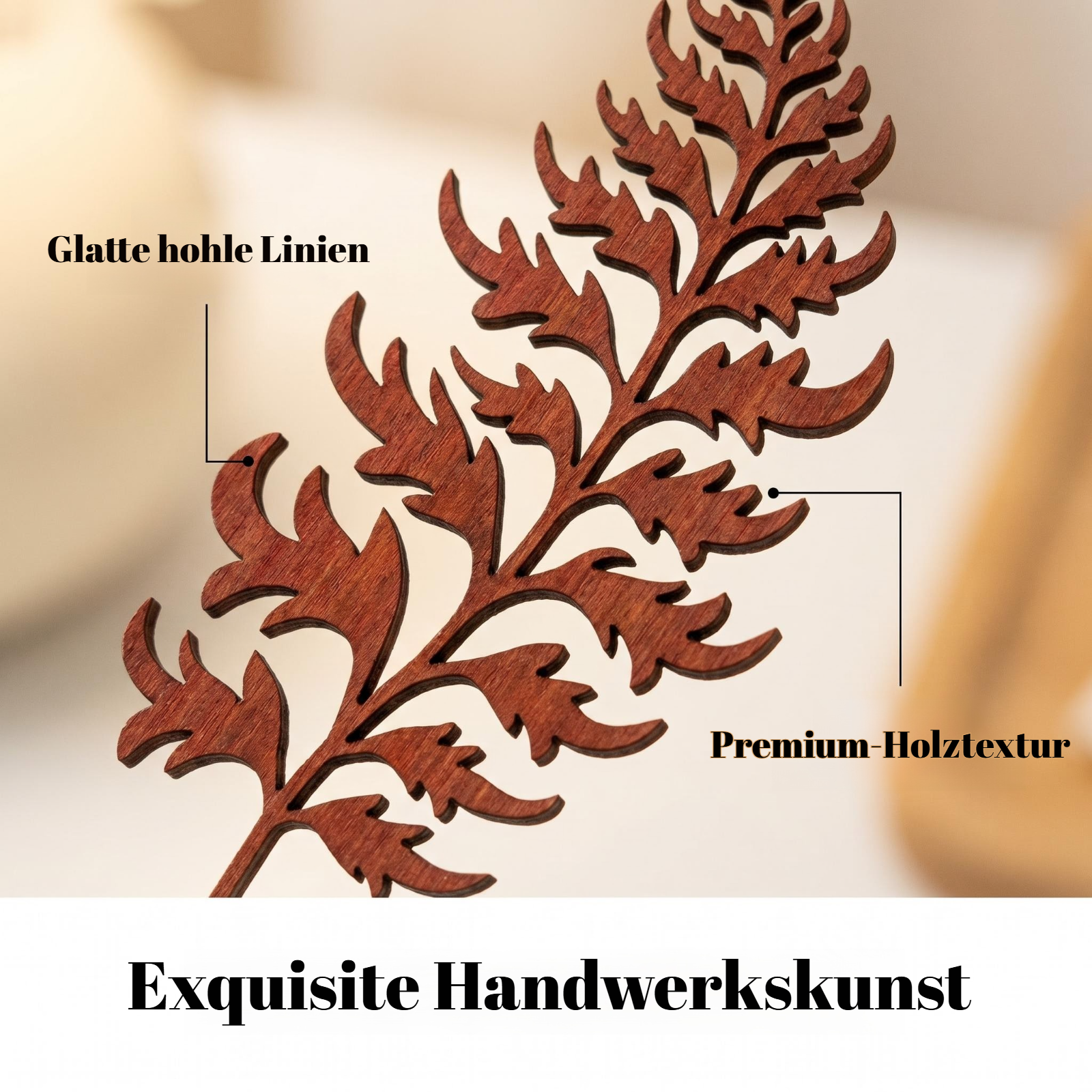 Chinesisches Retro-Blumengeländer-Set, 12-teilig mit durchbrochenem Design