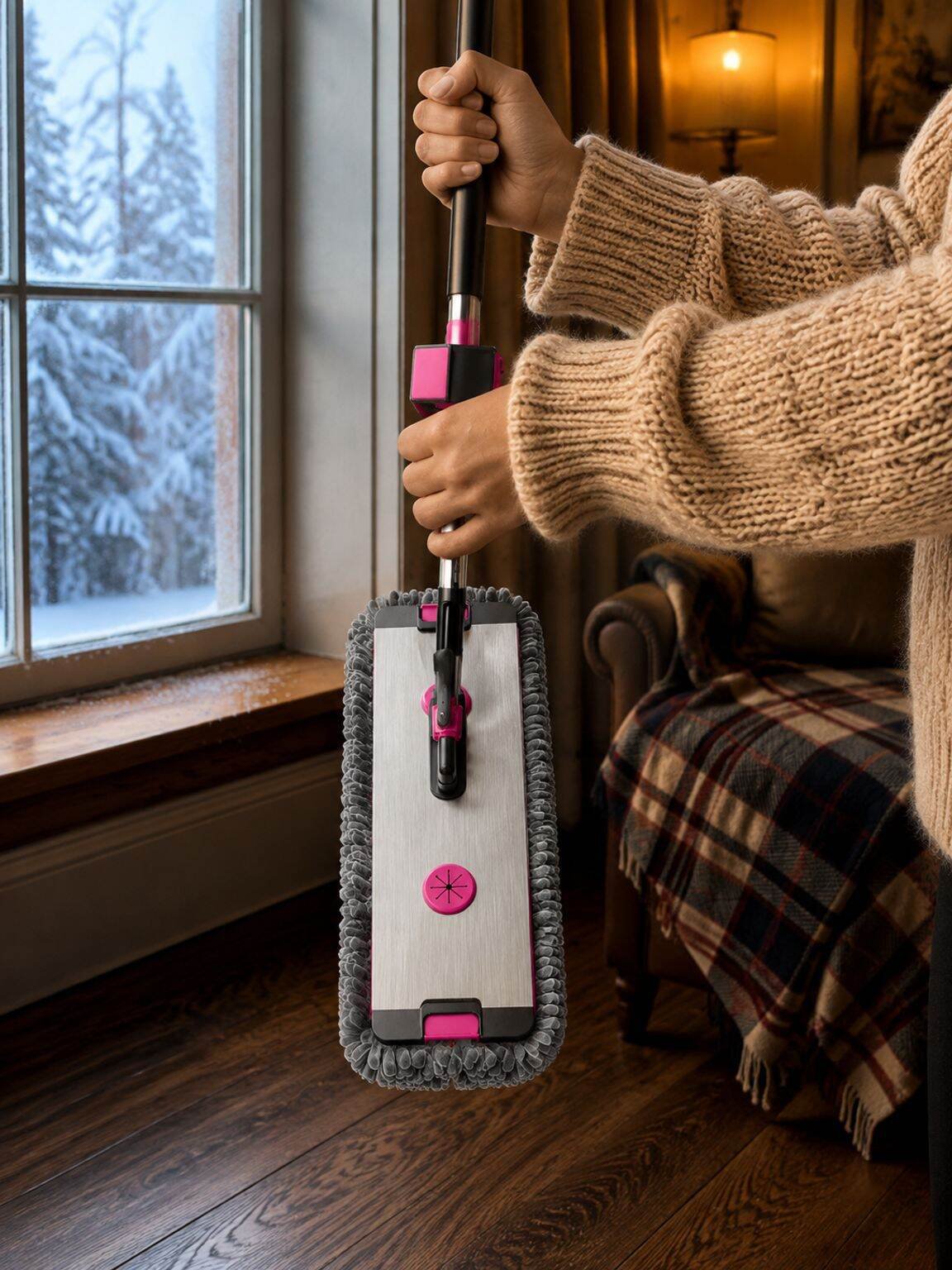 Lightweight and sturdy eco-friendly mop design