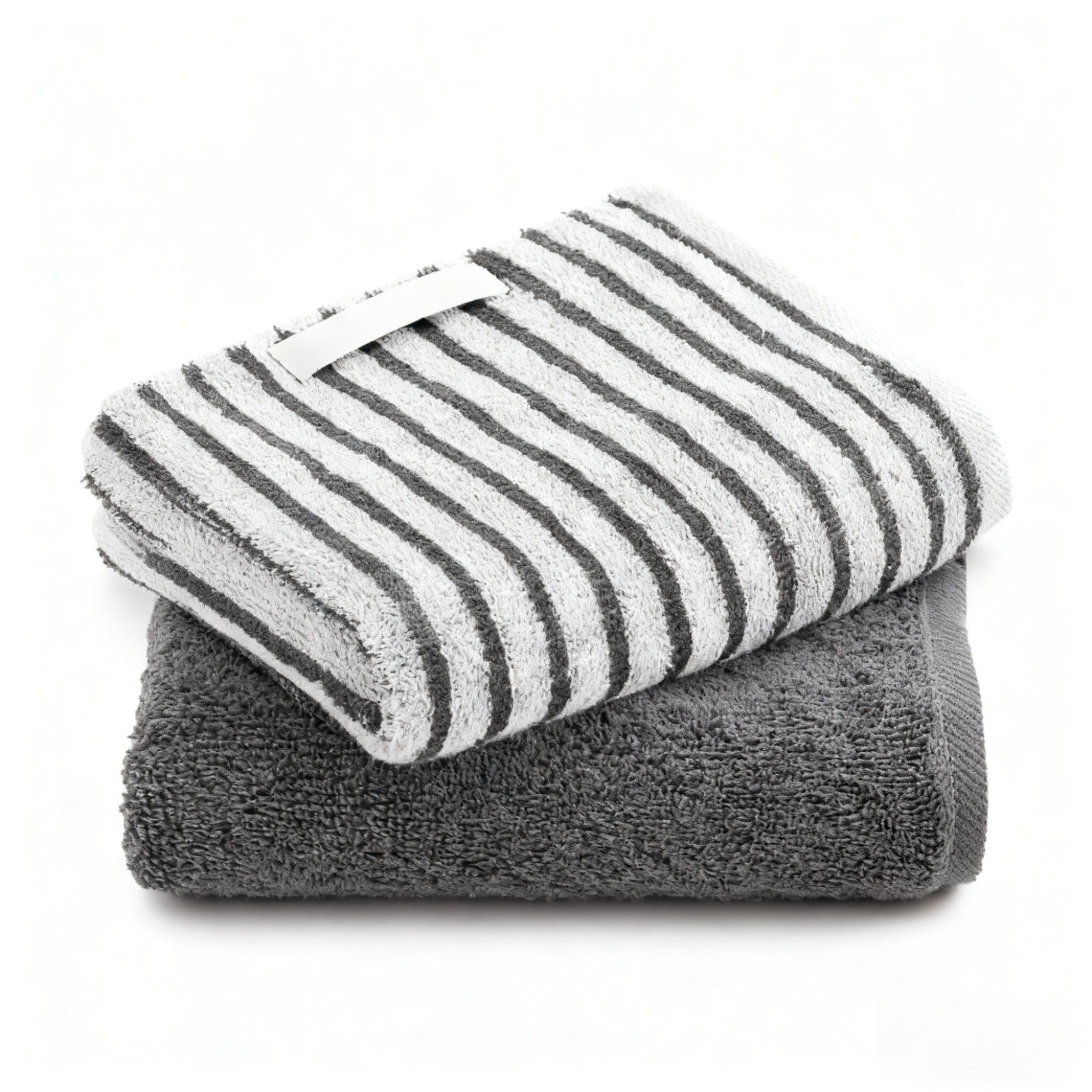 순면 타월의 부드러운 촉감