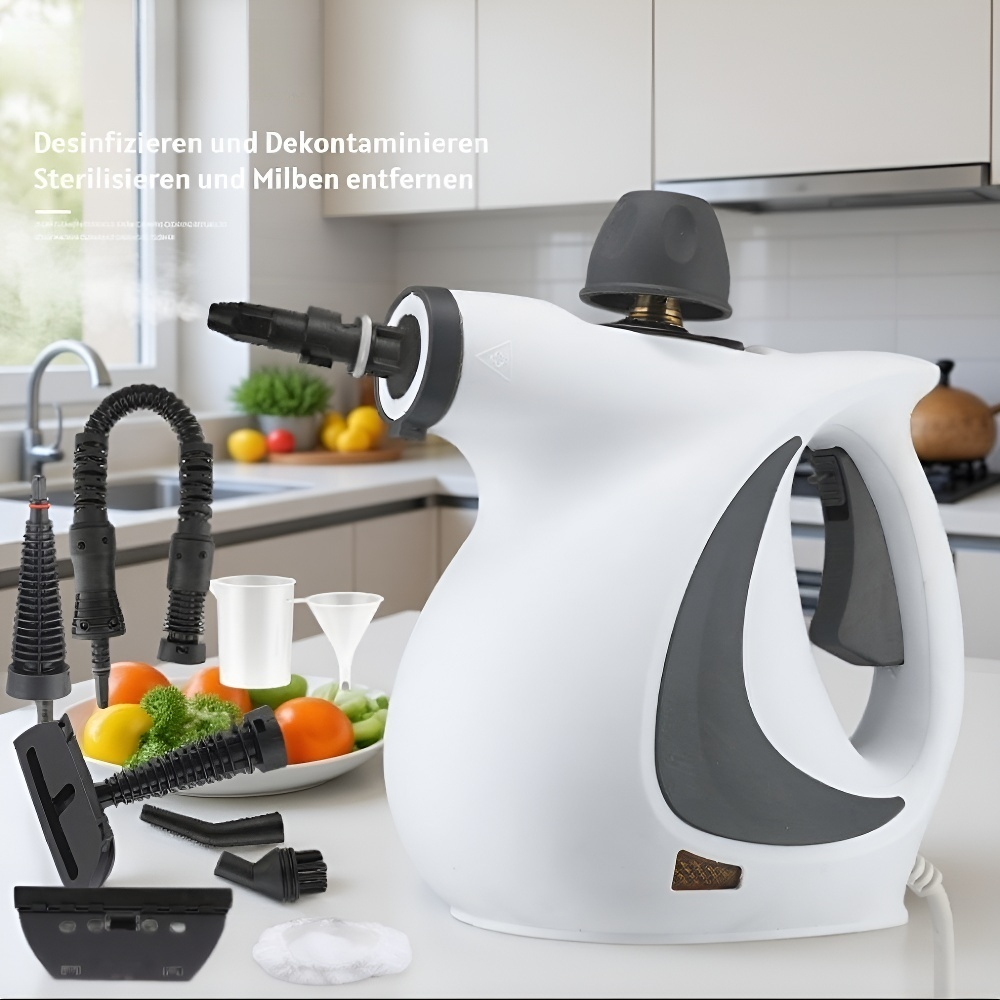 Hochdruck-Dampfreiniger für den Hausgebrauch, 1050W Desinfektions- und Reinigungsgerät