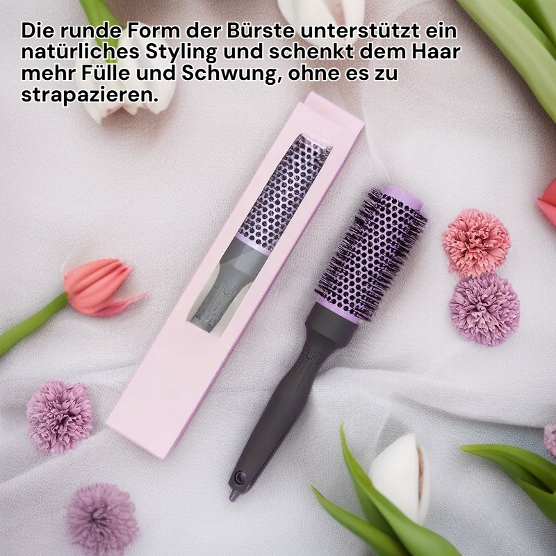 Professionelle Aluminium-Rundbürste zum Haarstyling
