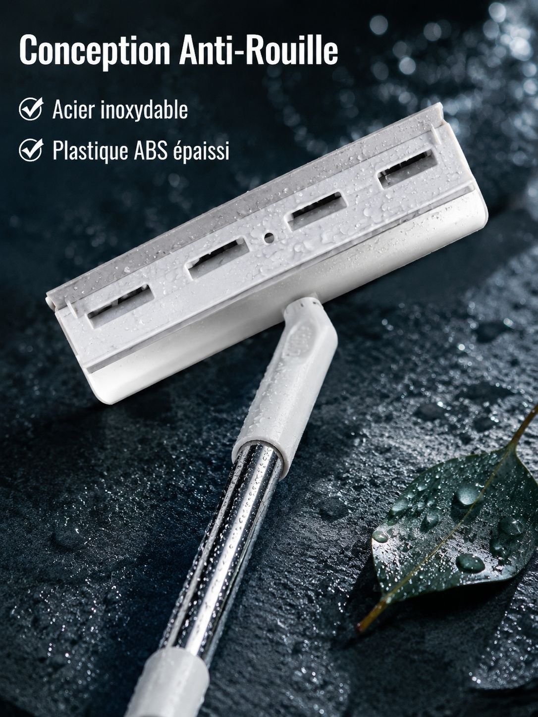 Household window cleaning tools high efficiency double-sided wiper