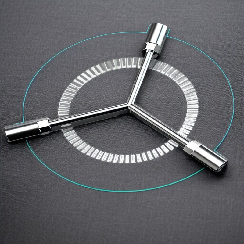 크롬바나듐스티어링공구다수동렌치 롱 육각 소켓 렌치