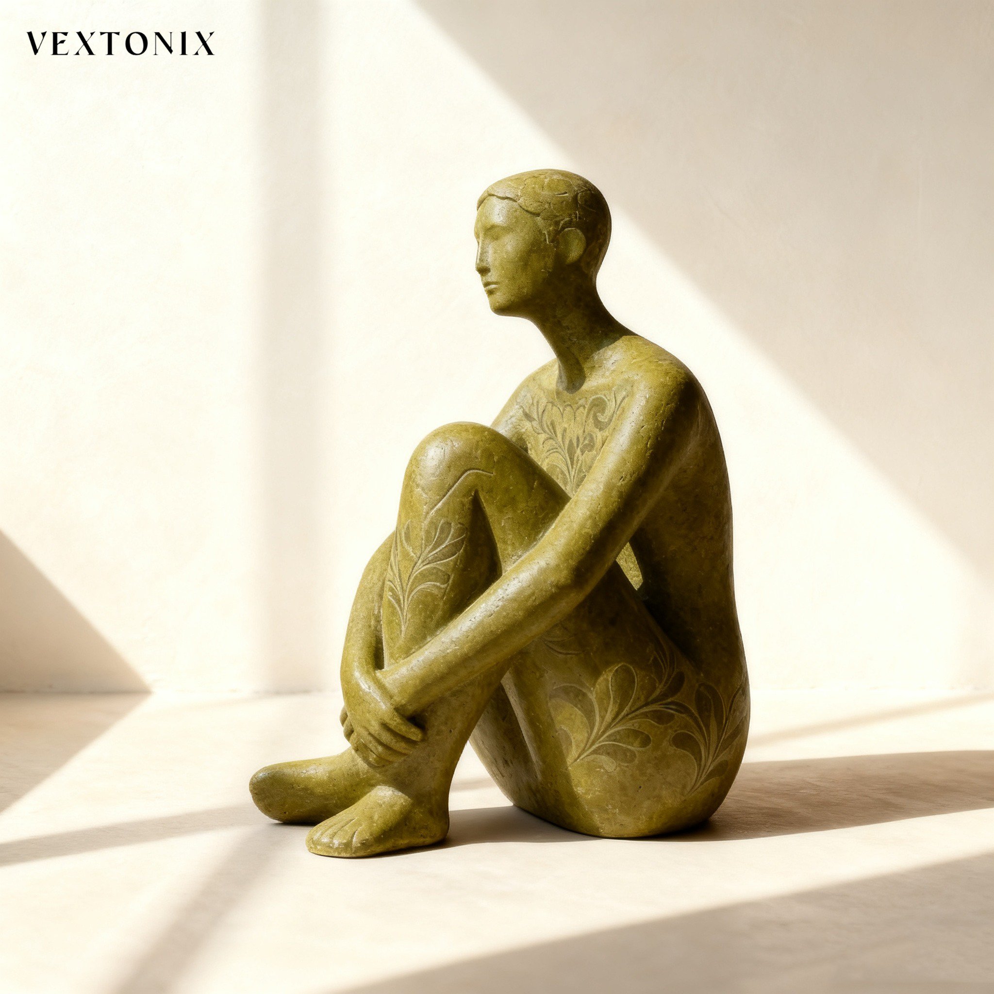 ศิลปะประติมากรรมมนุษย์ทรงนามธรรมตกแต่งบ้าน