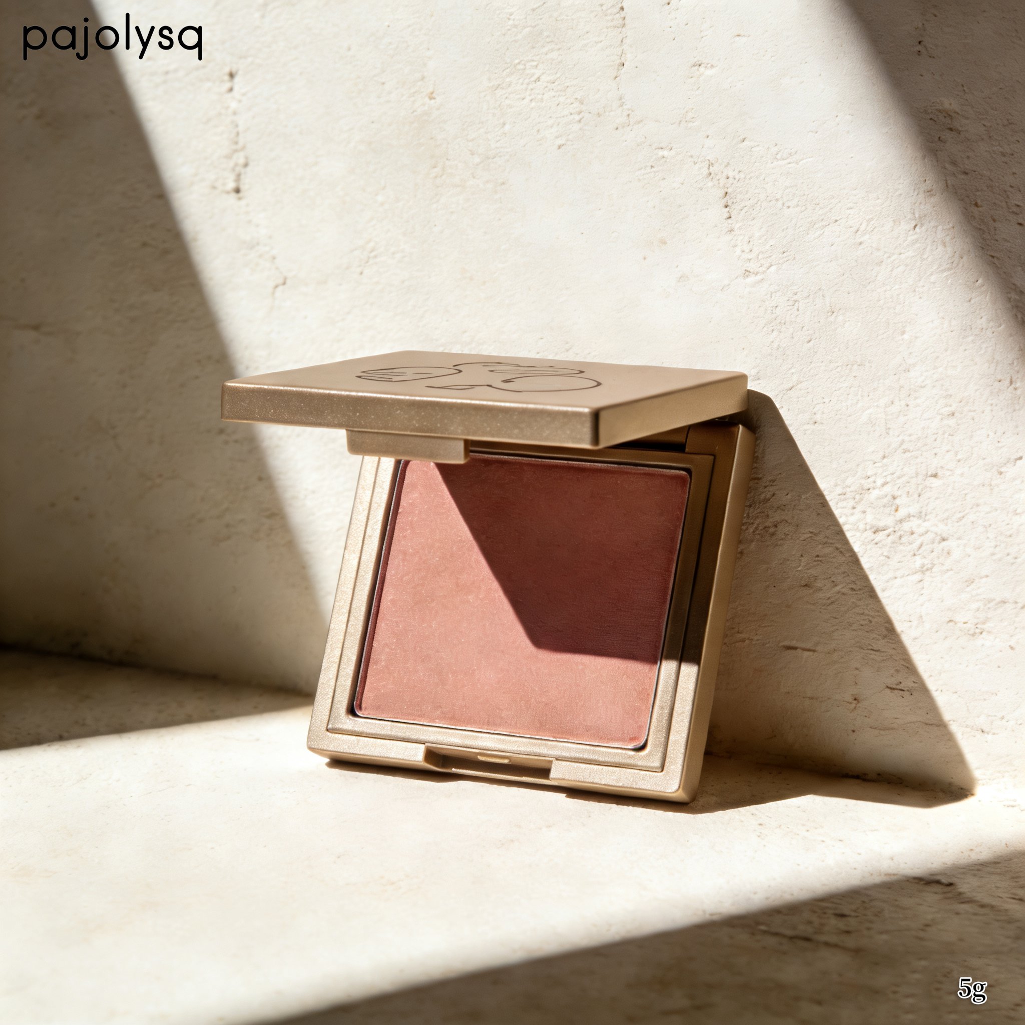 다양한 컬러의 팽창 색조 블러셔