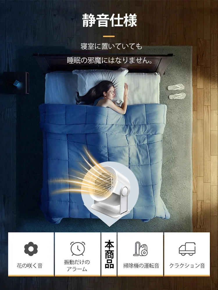 【冷暖両用電気ヒーター】3秒速暖 部屋中を温める