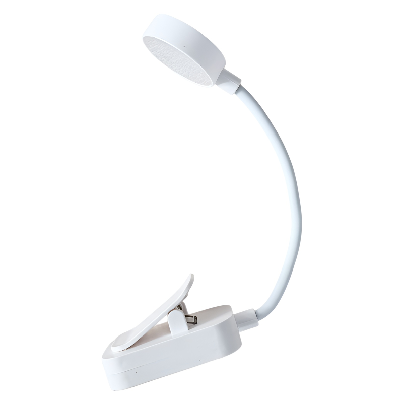 Lampe de lecture portable à pince
