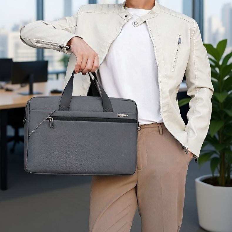 Modische und funktionale Herren Laptoptasche für unterwegs