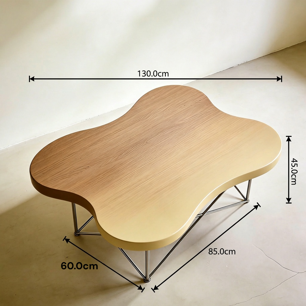 Mesa de centro elegante con decoración contemporánea