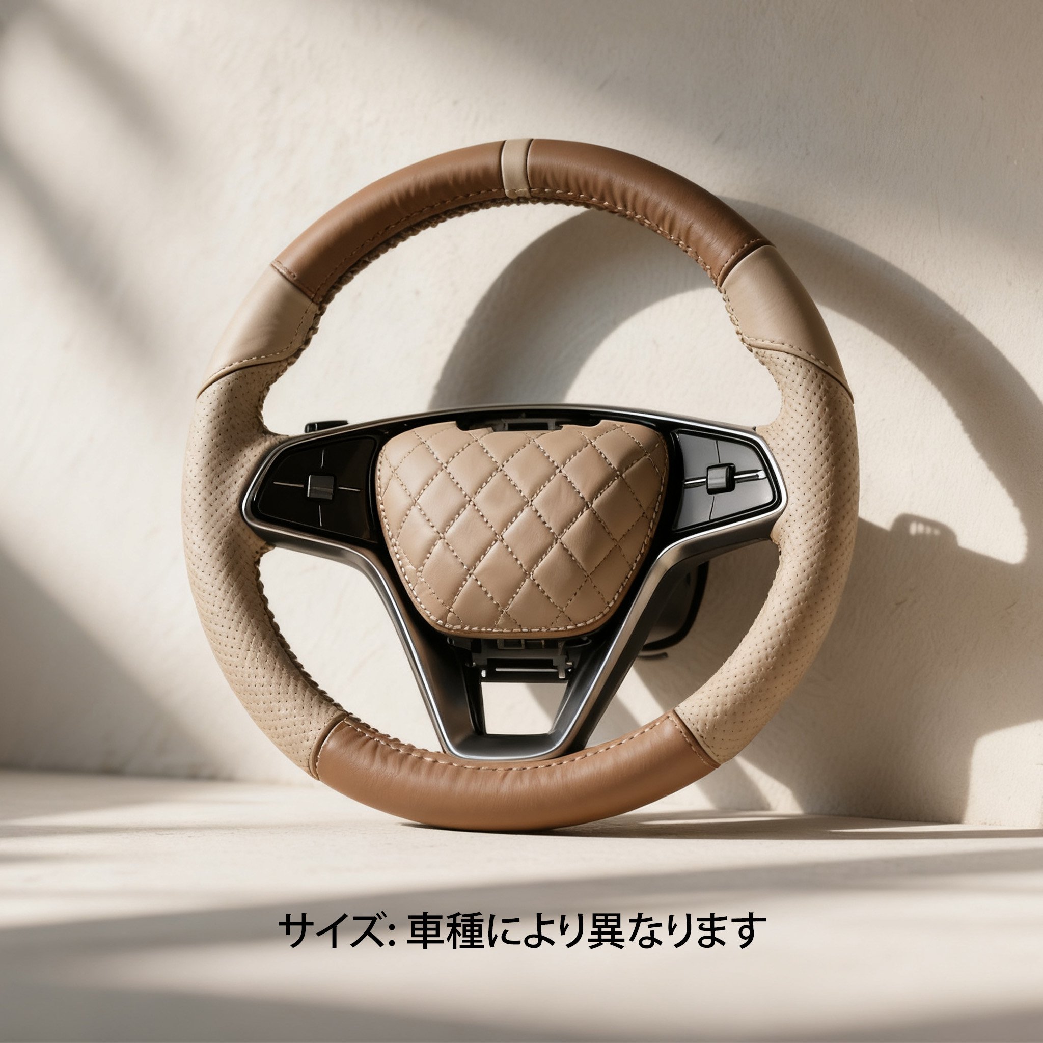 高品質レザー素材のアップ画像