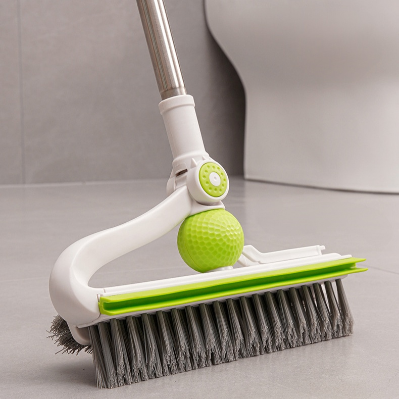 Silikon-Bodenbürste für Badezimmer, Fugen und Ecken
