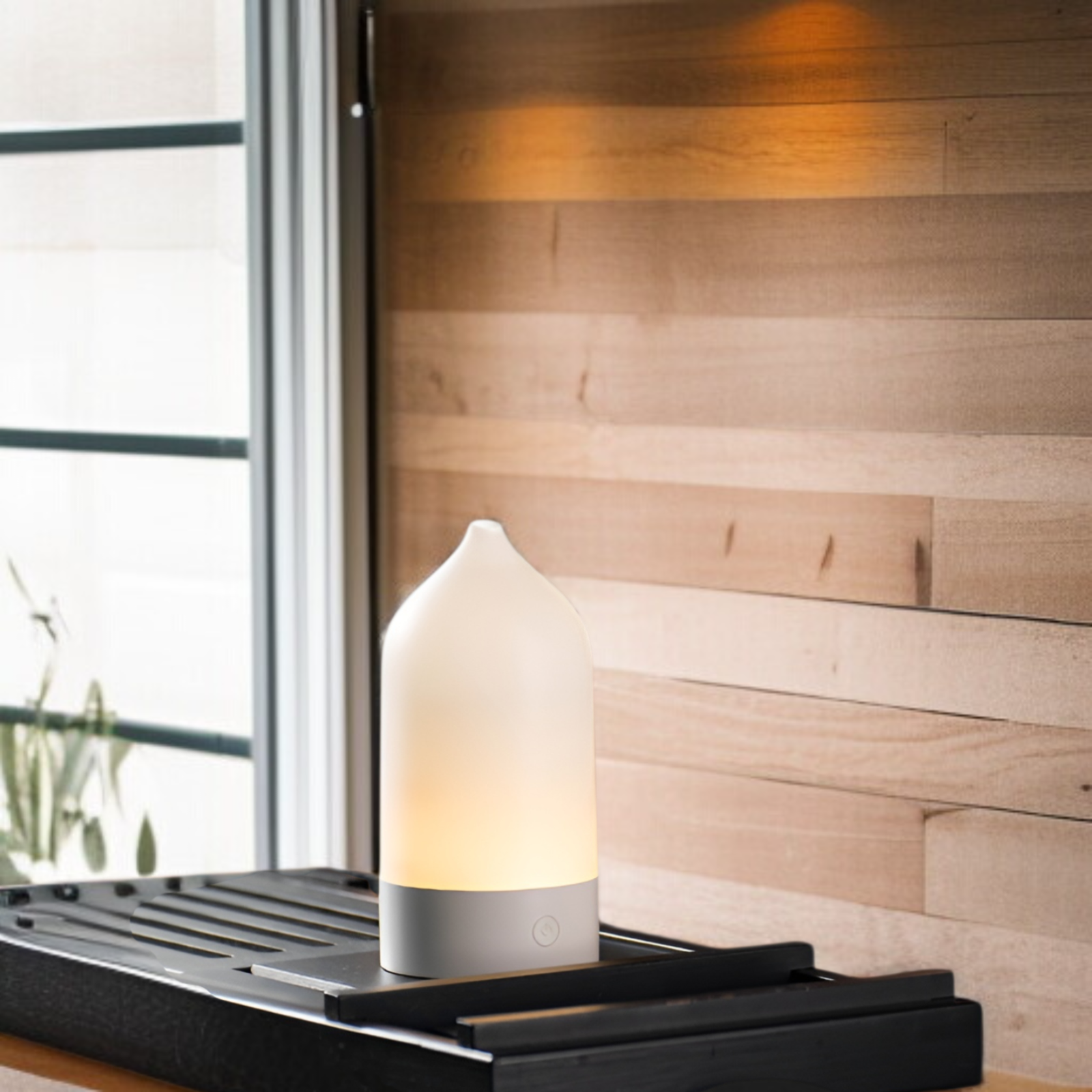 七彩香薰机 家用卧室精油 扩香花瓶 香薰氛围灯 加湿器