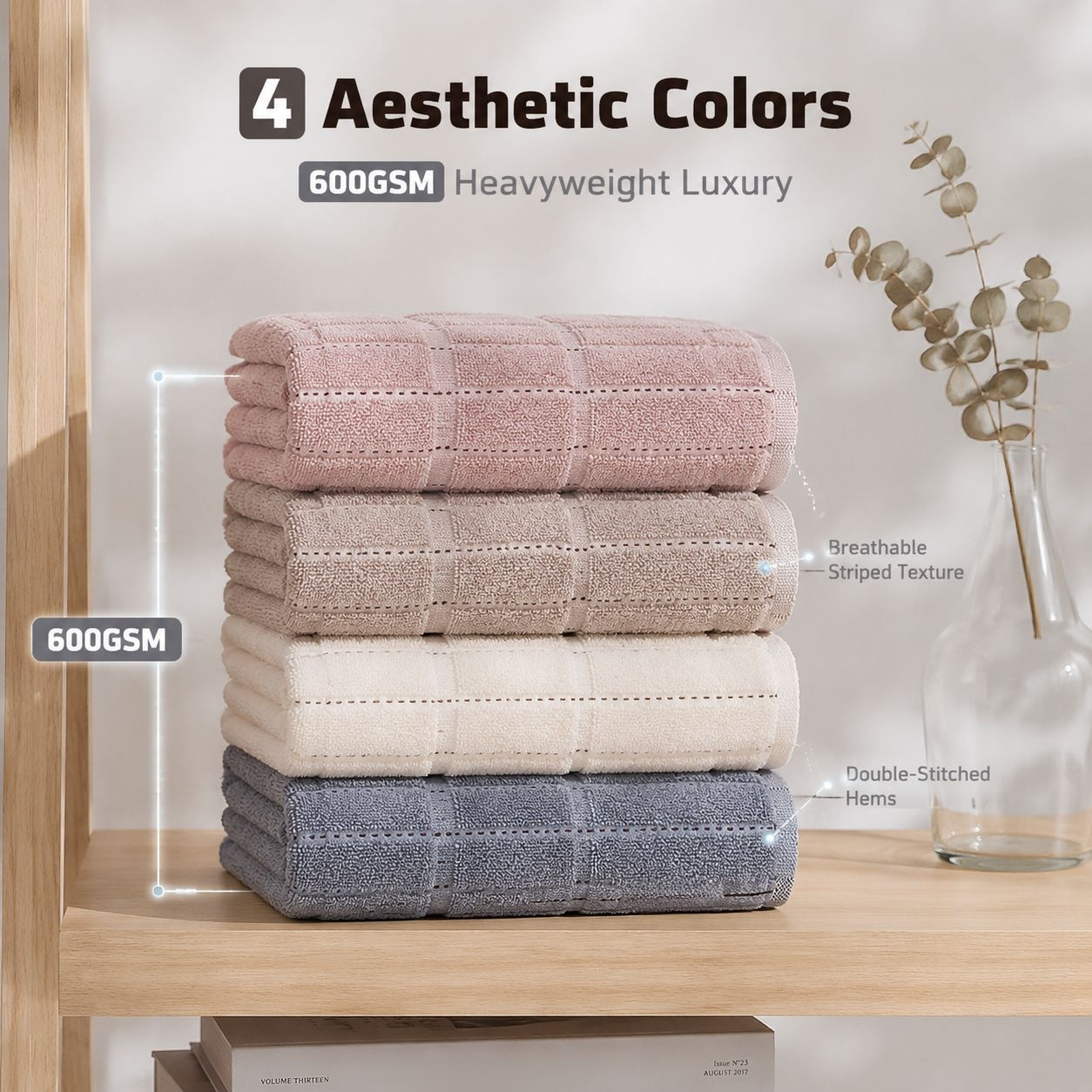 Thick and Soft Pure Cotton Household Towel