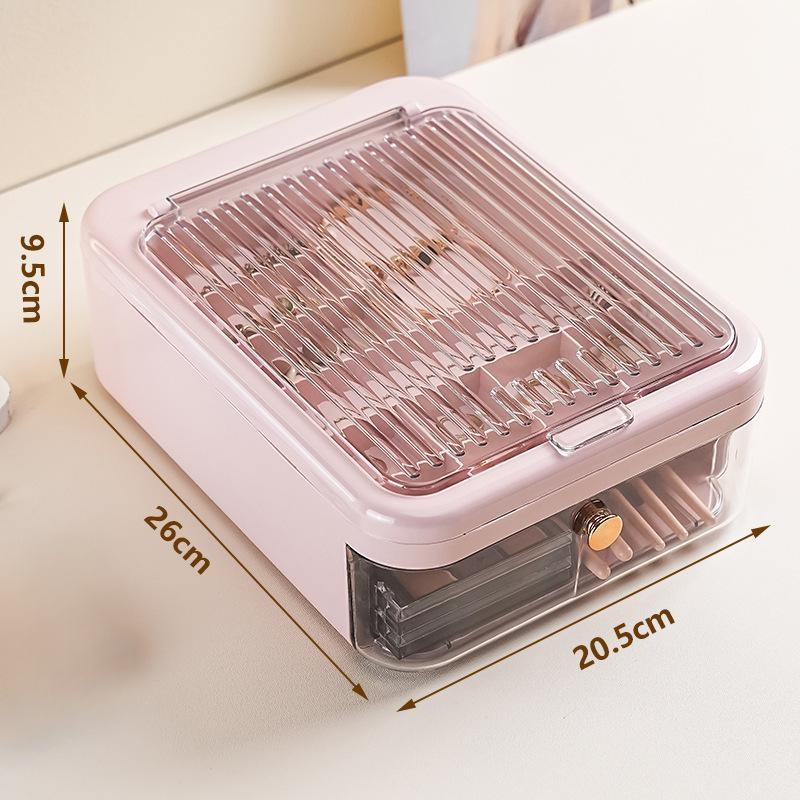 Large capacity segmented high-end jewelry box