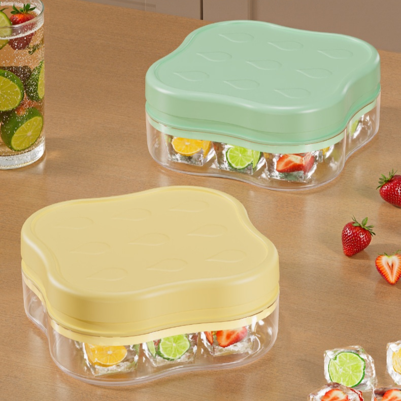 Large Capacity Press Ice Cube Tray Mold