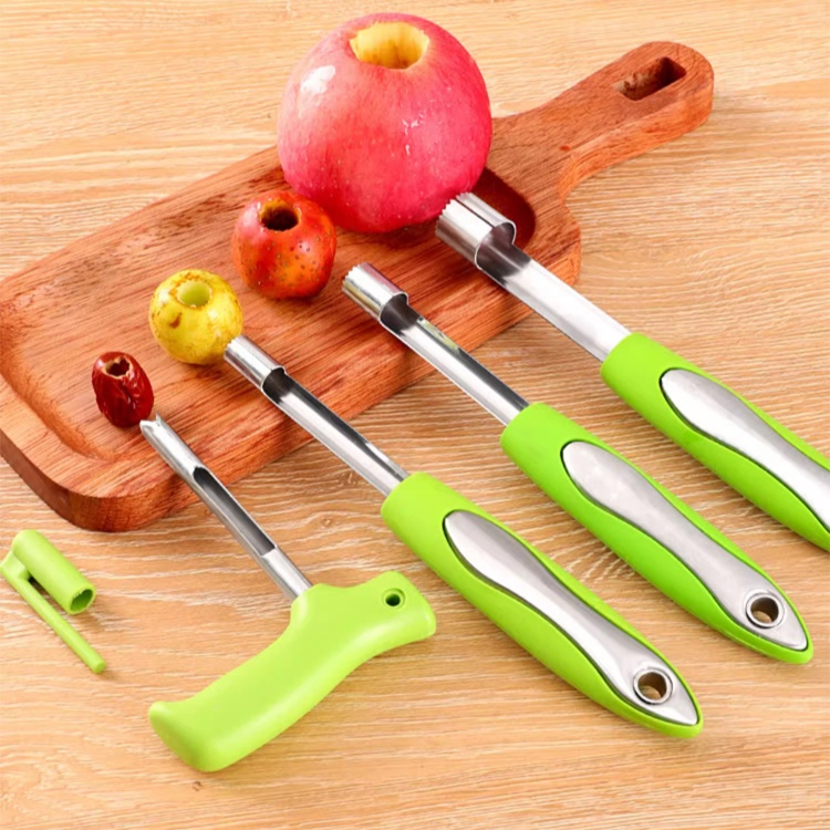 PP手柄不鏽鋼去核器套裝