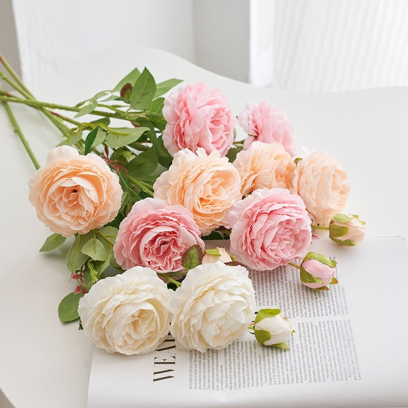 Roses artificielles pour mariage