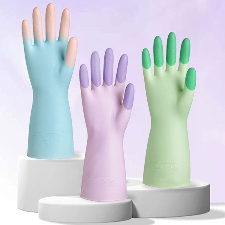 居家防水防油耐用家務手套