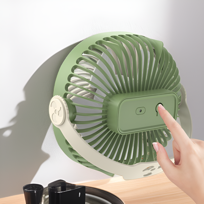 저소음 장시간 사용 데스크탑 벽걸이 겸용 선풍기