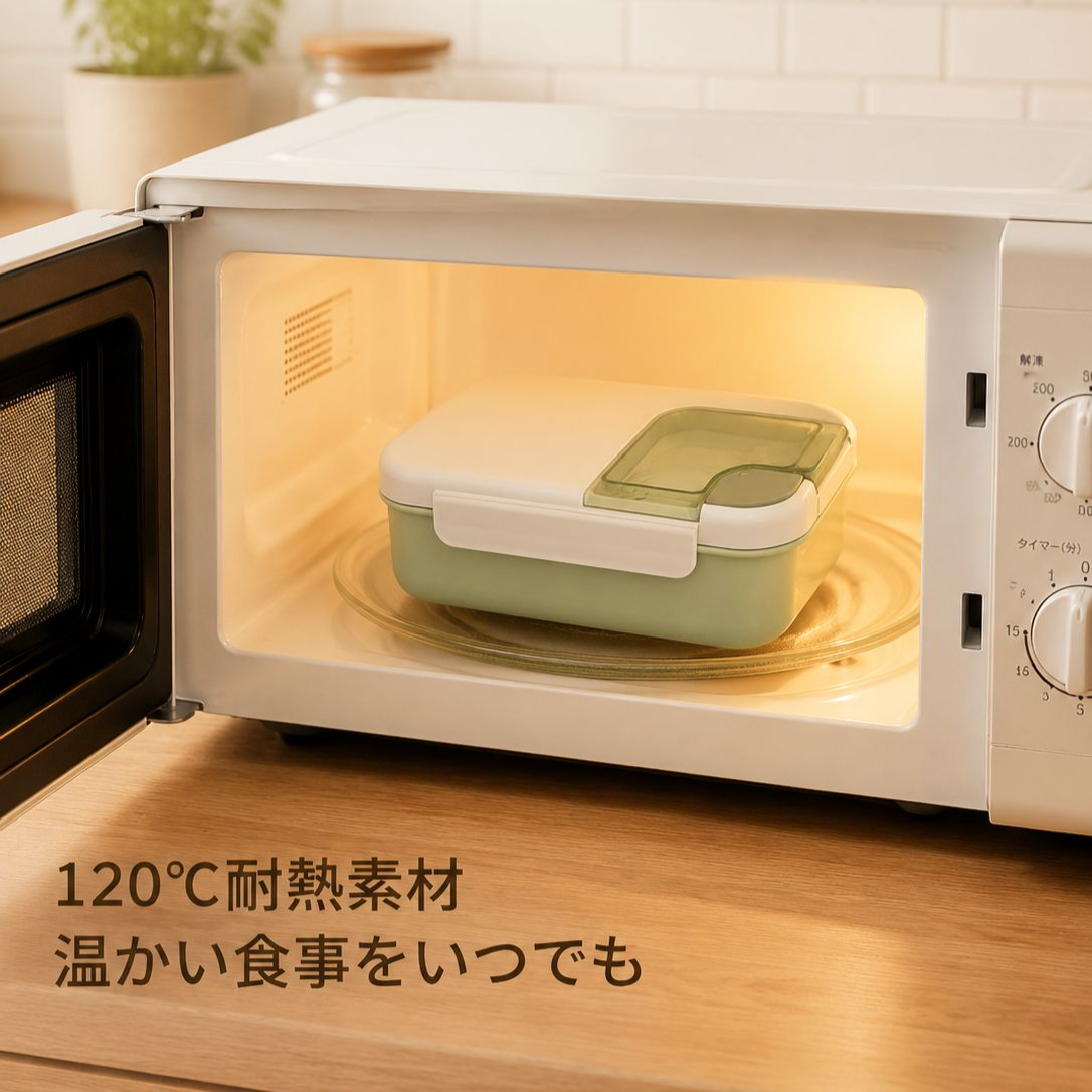 パズルデザイン可愛い弁当箱蓋付き携帯カトラリー