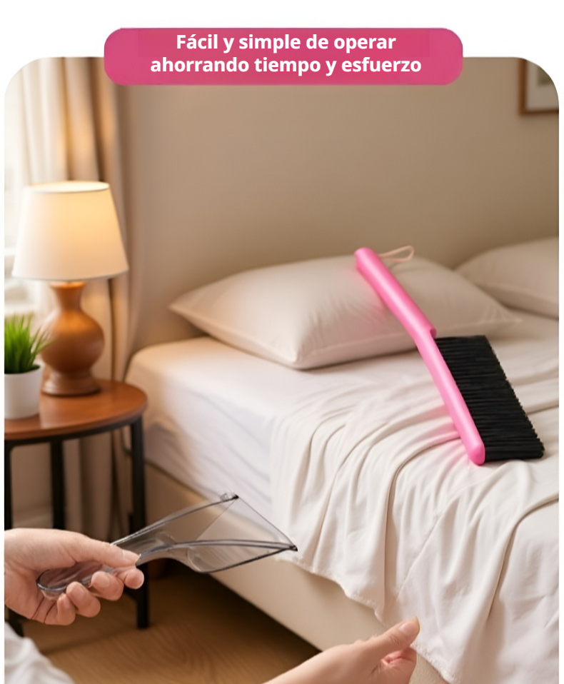 Cepillo ergonómico fácil de usar en el hogar