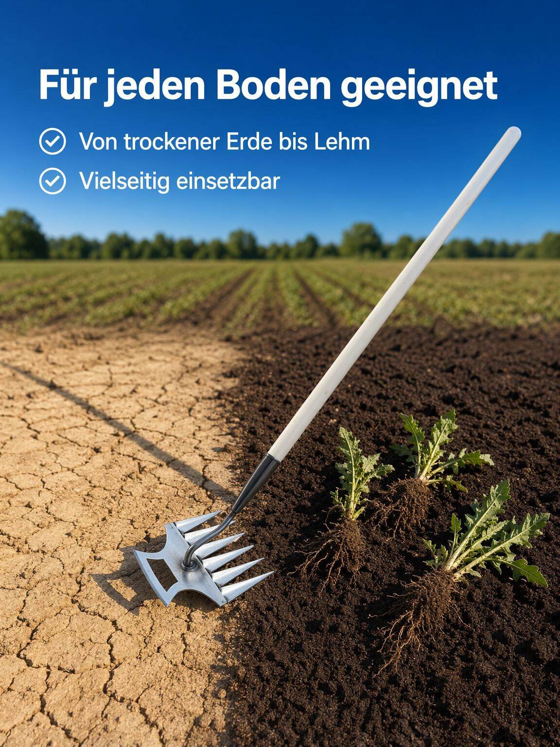 JL neues scharfes Hacke-Unkrautwerkzeug für Ackerland