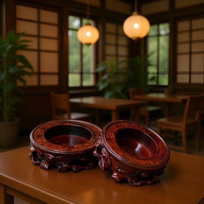 無垢材ボールサポート