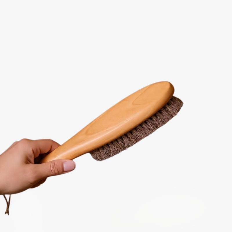 Artefacto de cepillo suave para ropa de lana, ideal para abrigos y suéteres, elimina el polvo