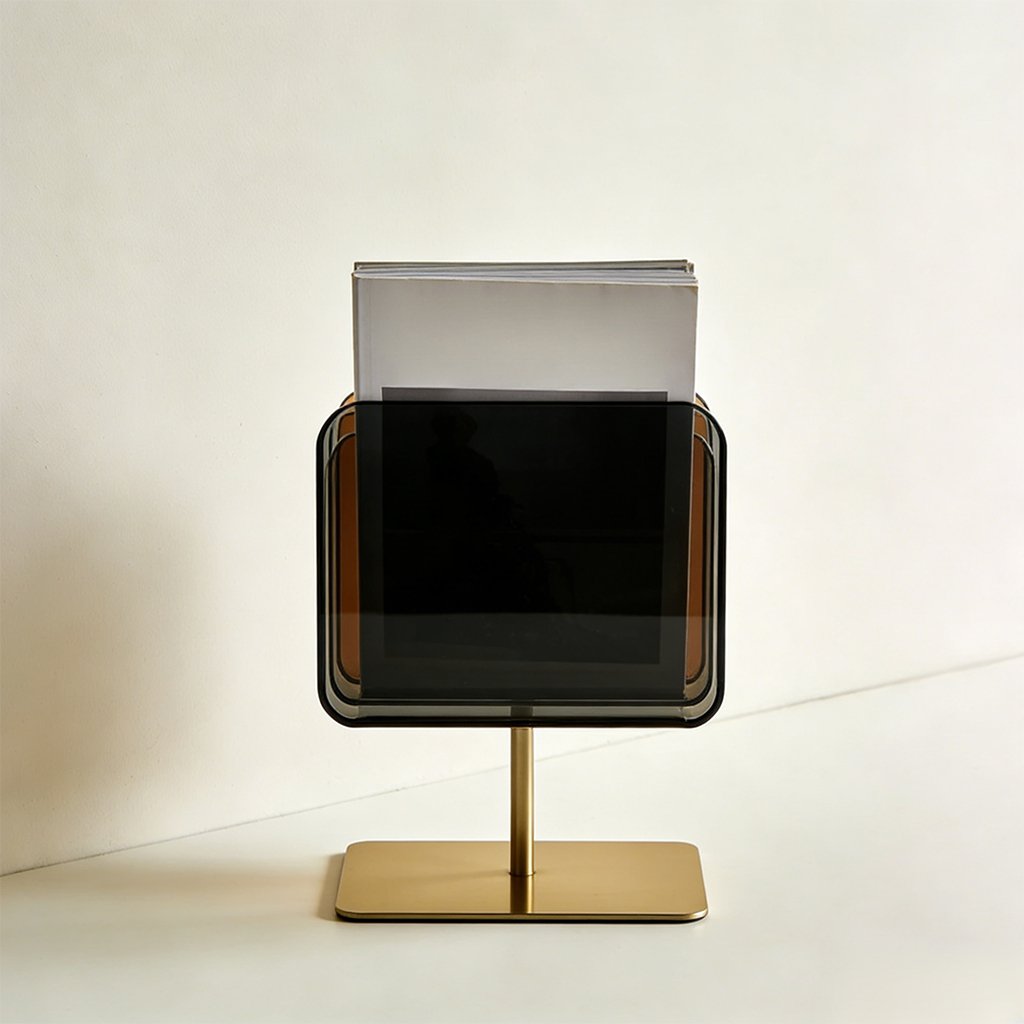 책 선반 위에 책들이 정리된 모습