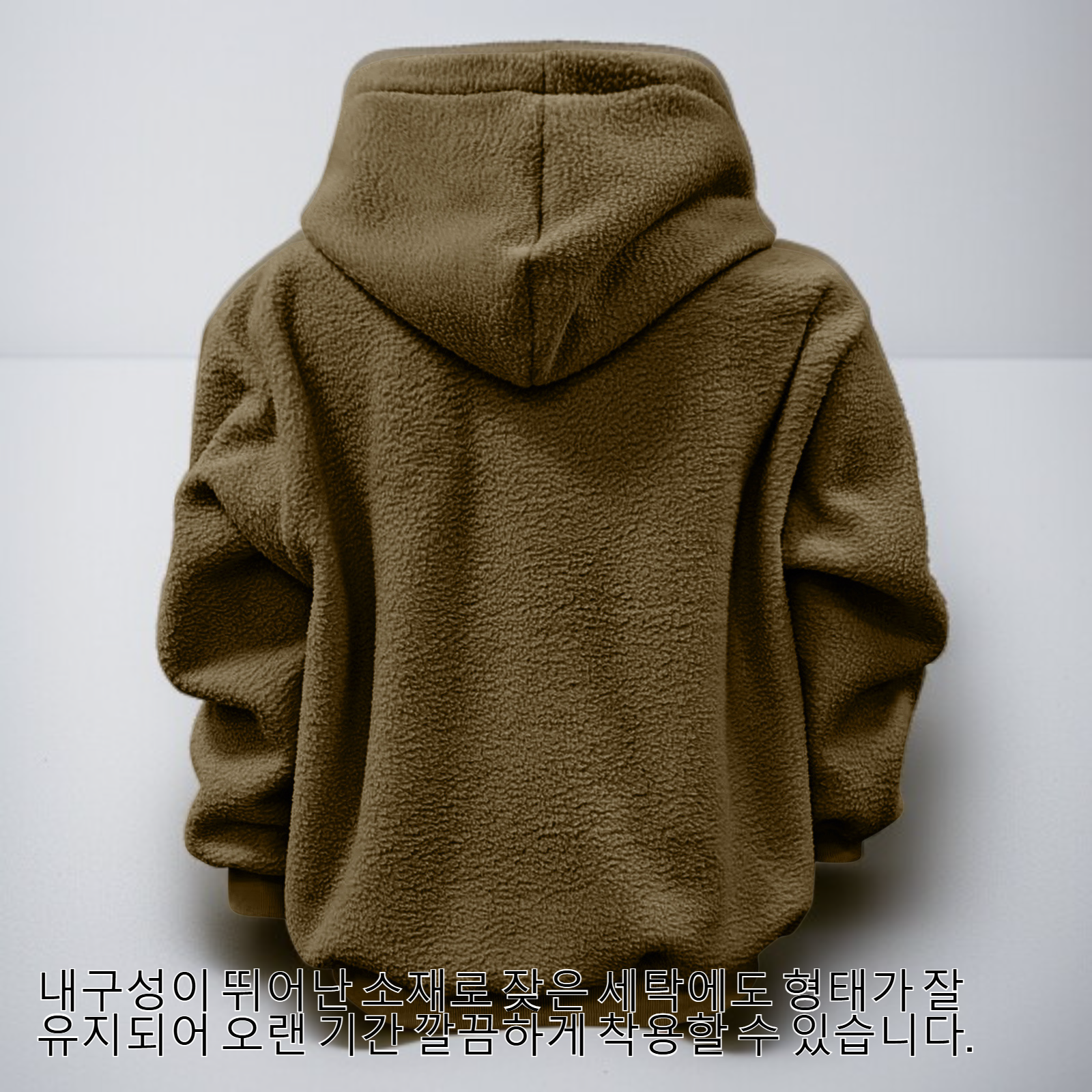 따뜻한 플리스 소재 여성 후드 스웨트셔츠