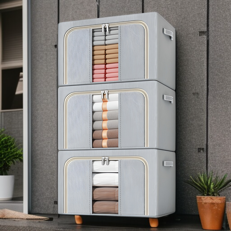 Caja de almacenamiento de ropa de gran capacidad para el hogar