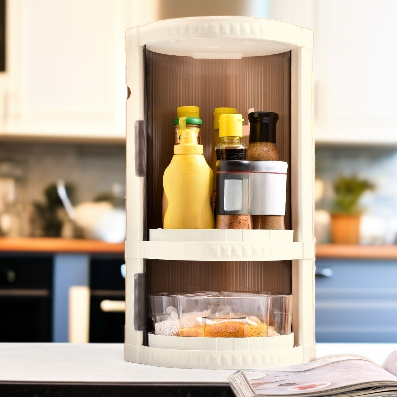 Caja organizadora multifuncional para especias de cocina