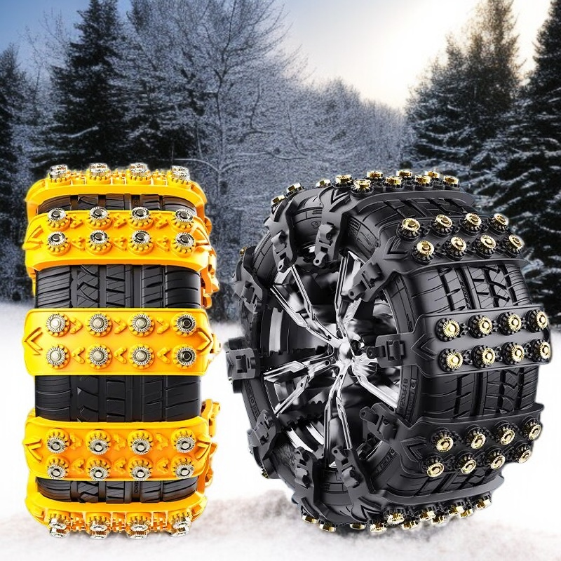 Cadenas de nieve universales ensanchadas para neumáticos de coche