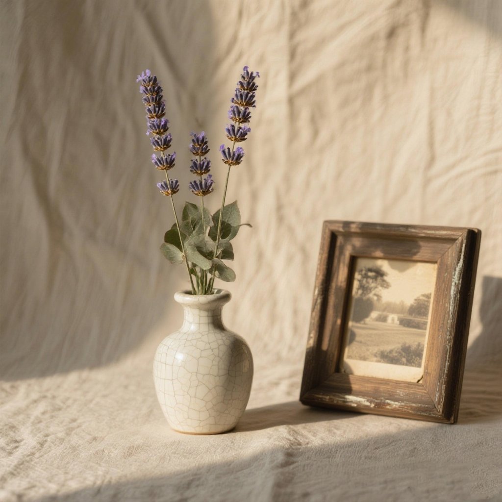 감성 인테리어에 어울리는 레트로 꽃병