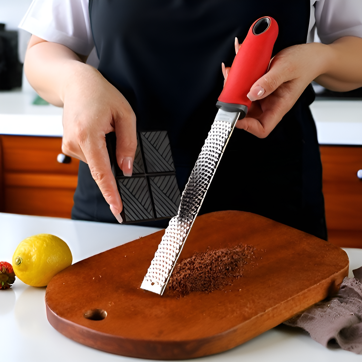 مبشرة فواكه وجبن من الفولاذ المقاوم للصدأ