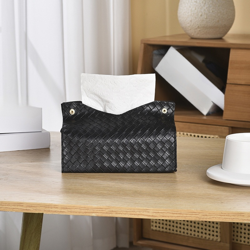高級PUレザー ティッシュボックス リビング・テーブル用