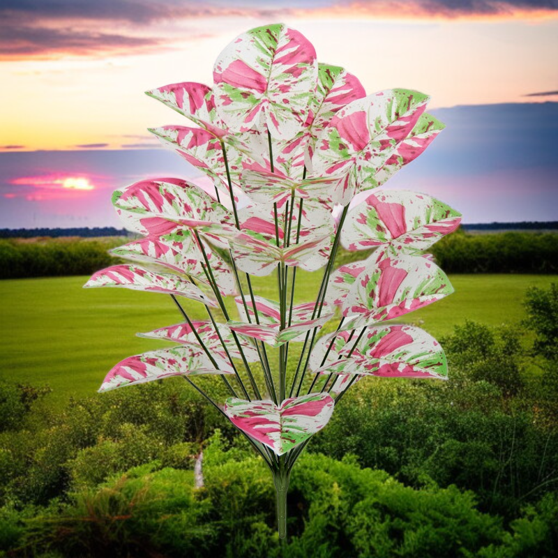 多色人工カラーリリー観葉植物　インテリア装飾用