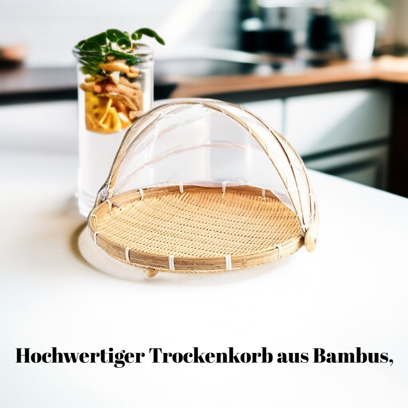 Bambus-Geflecht Trocknungskorb