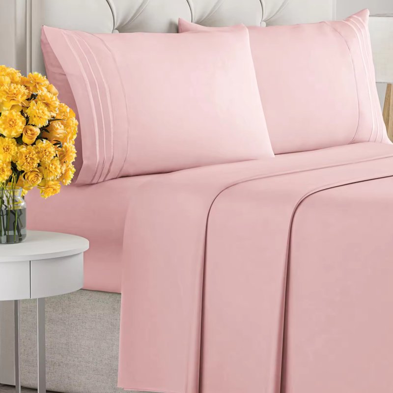 豪華刺繡床單床上用品