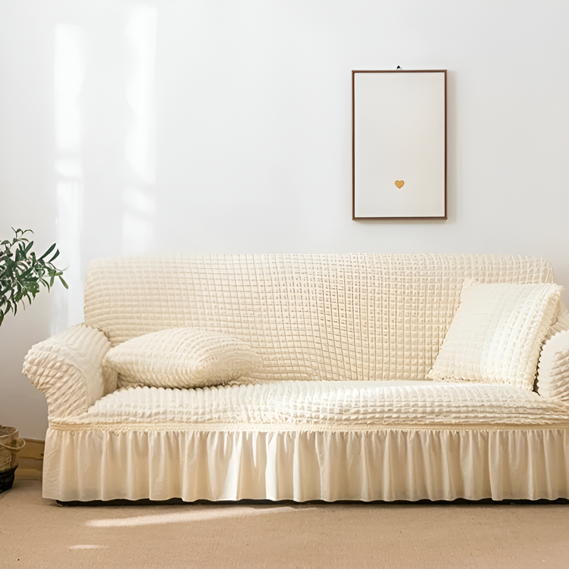 現代簡約泡泡紗沙發套 全包型 防滑彈力材質