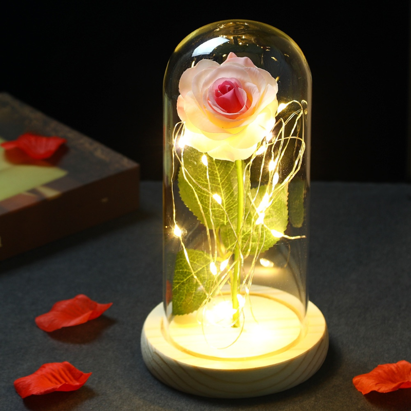 Rose lamp