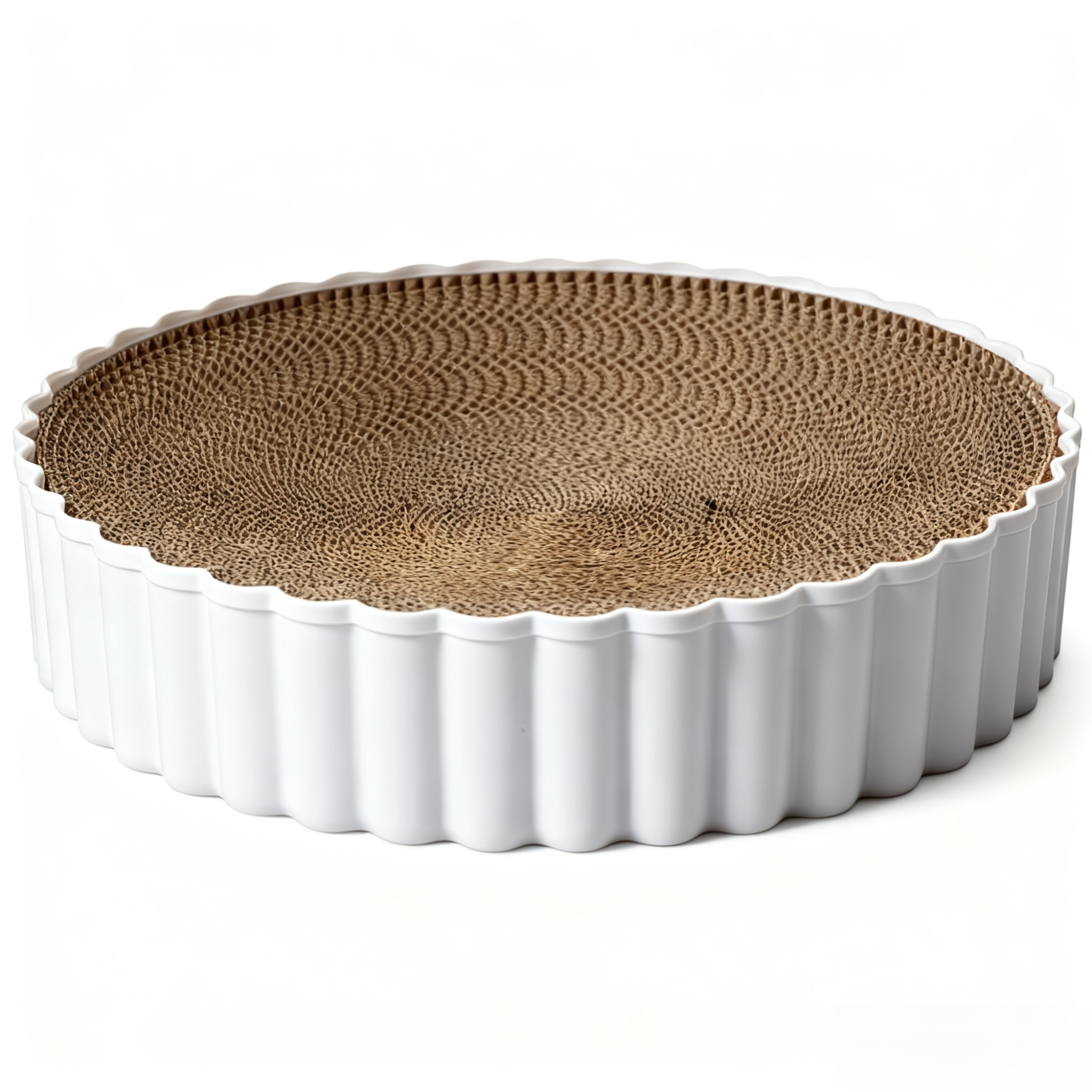 เสาฝนเล็บแมวขนาดใหญ่พร้อมที่นอนแมว