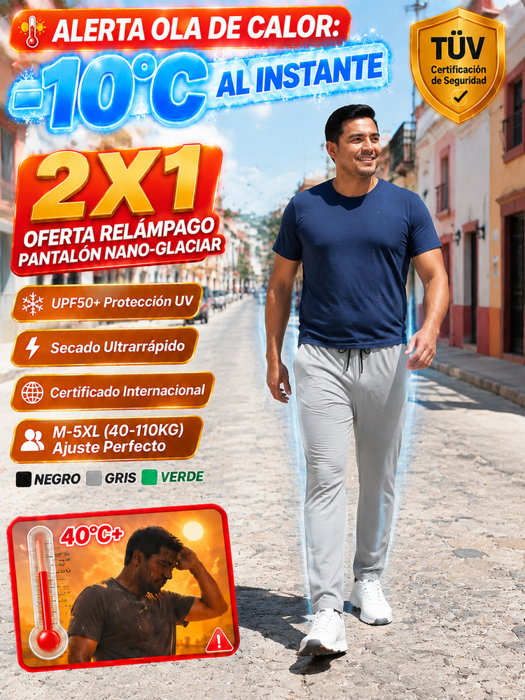 【Limitado 100 piezas】Pantalón largo de hielo transpirable y delgado con protección solar