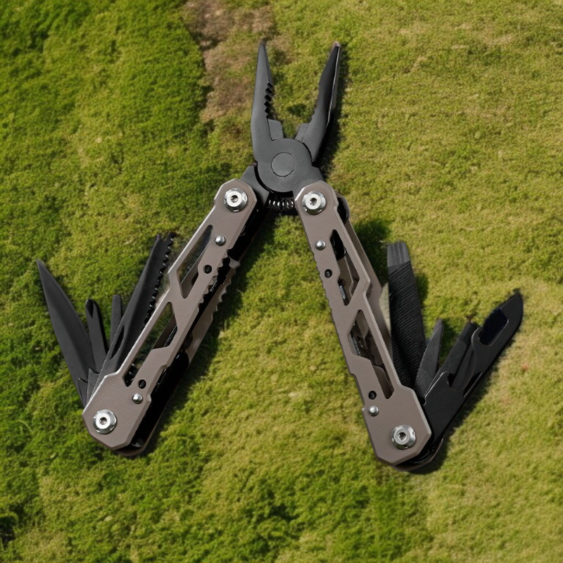 아웃도어 휴대용 접이식 다용도 공구집게 접이식 스테인리스 접이식 휴대용 콤비네이션 비트