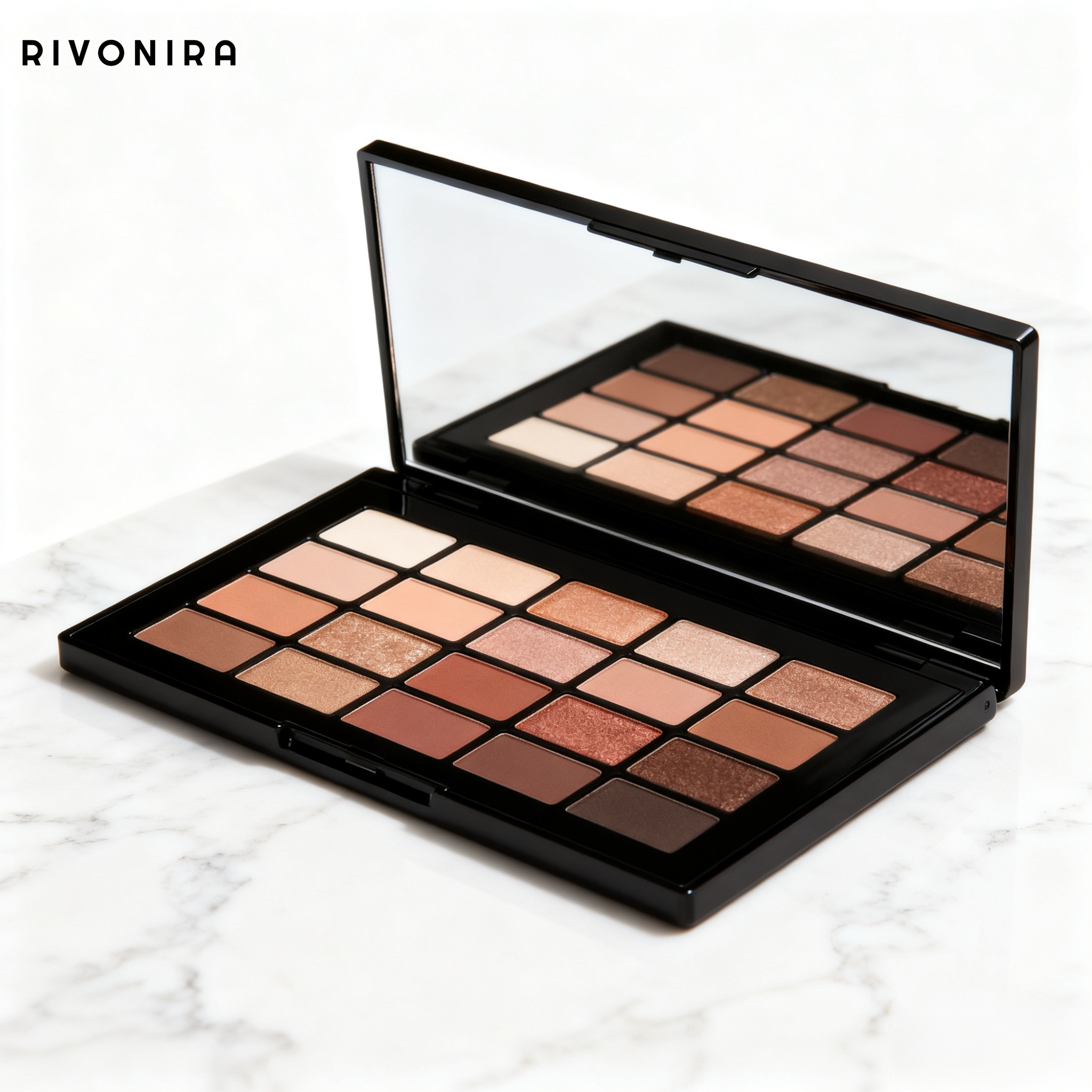 데일리 라이트 메이크업을 위한 아이섀도우 팔레트, 어스톤 매트, 진주광택, 하이글로스 아이섀도우, 다재다능하고 다채로운 색상