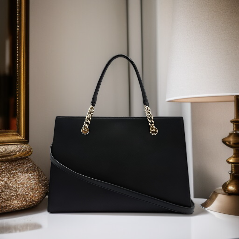 حقيبة كتف نسائية بسيطة وأنيقة على الطراز الكوري