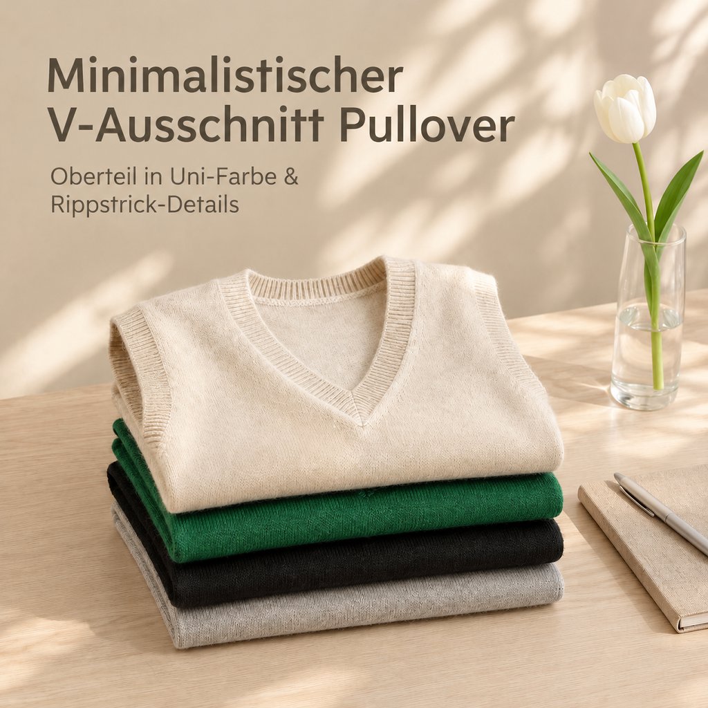 Damen Strickpullover Weste