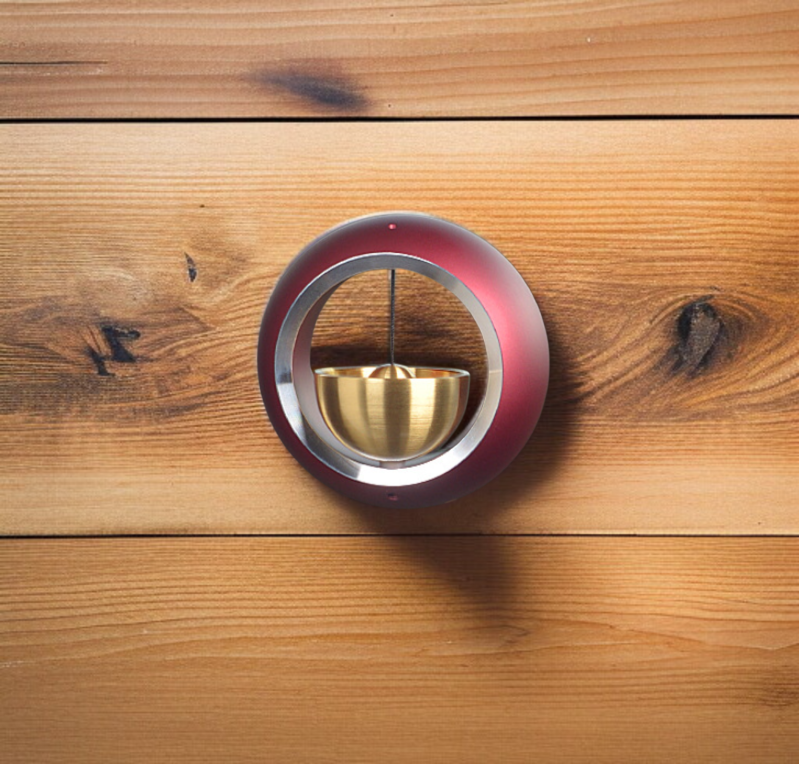 日本製の高品質純真鍮風鈴ホルダー