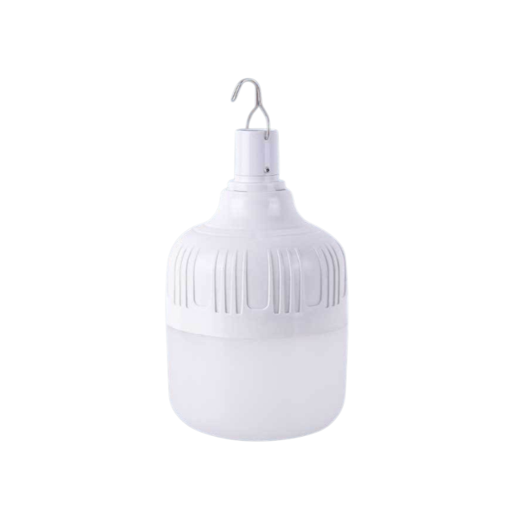 Portable LED pendant light bulb