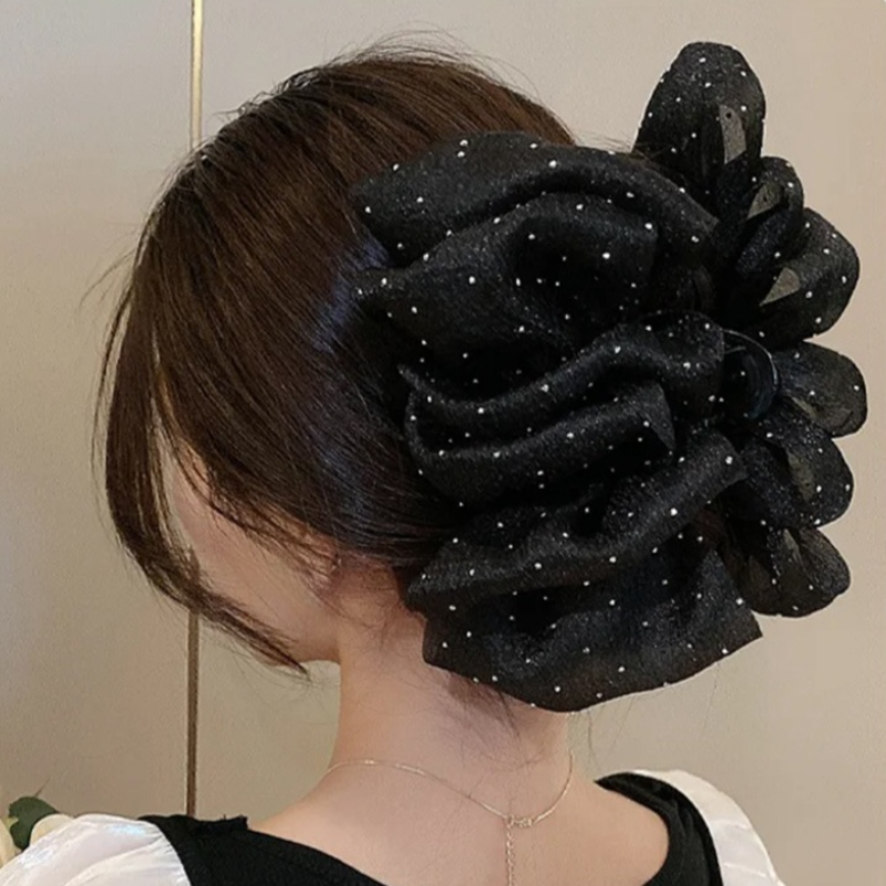 กิ๊บติดผมเจ้าหญิงประดับโบว์